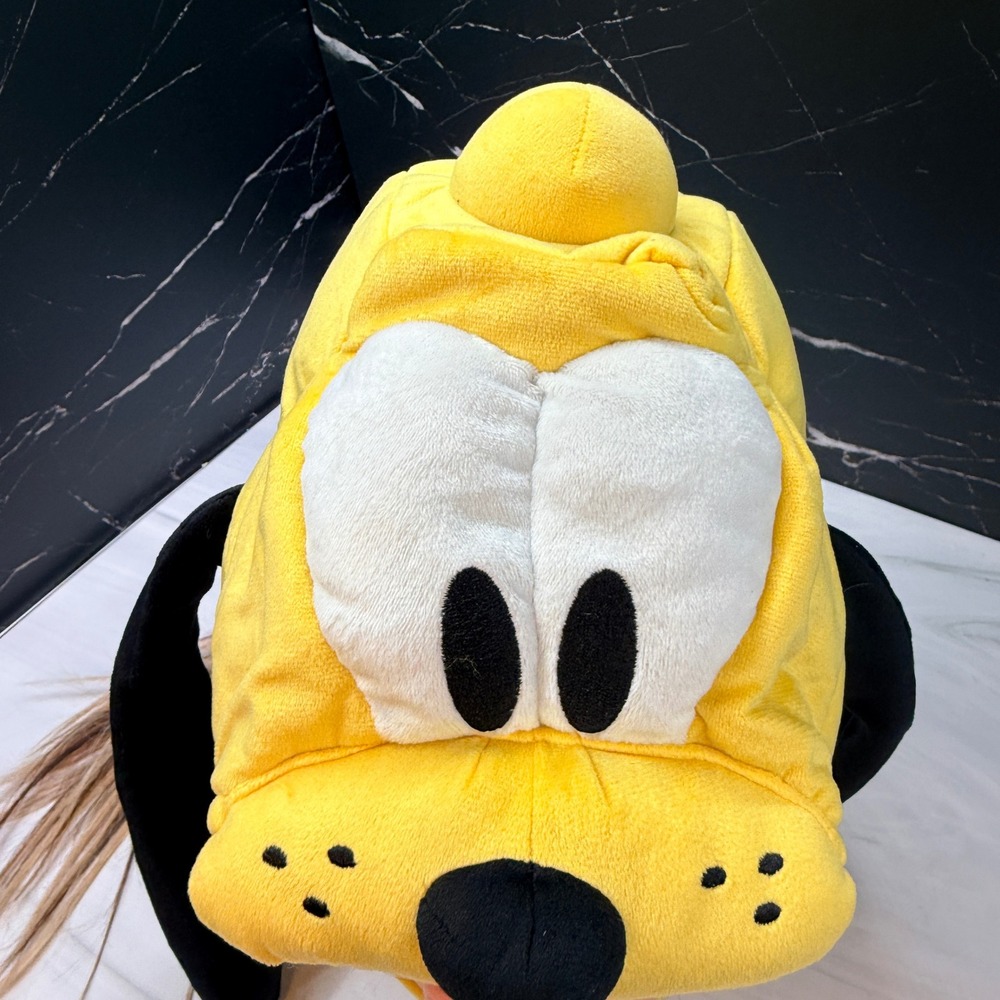 Disney Mickey and Friends Pluto Plush Costume Headpiece Yellow 12-18M Spirit